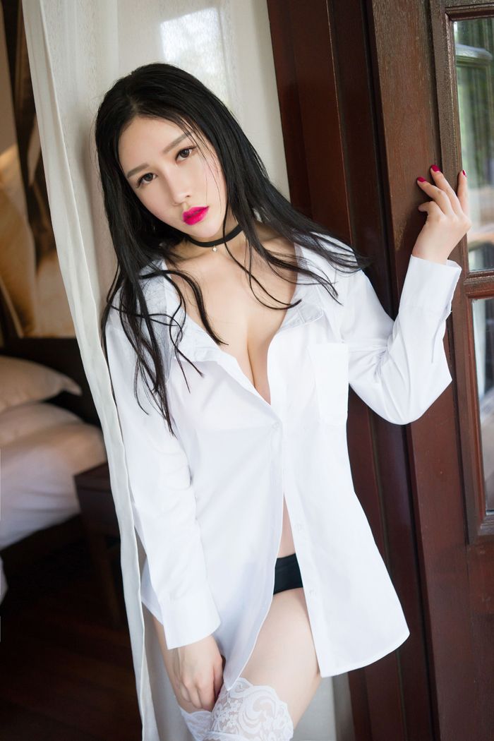 寂寞御姐于姬销魂爆乳白衬衣